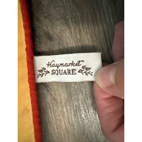 Embroidered Pumpkin Table Runner 17" X 71" Fall Decor By Haymarket Square Nicole - Picture 3 of 4